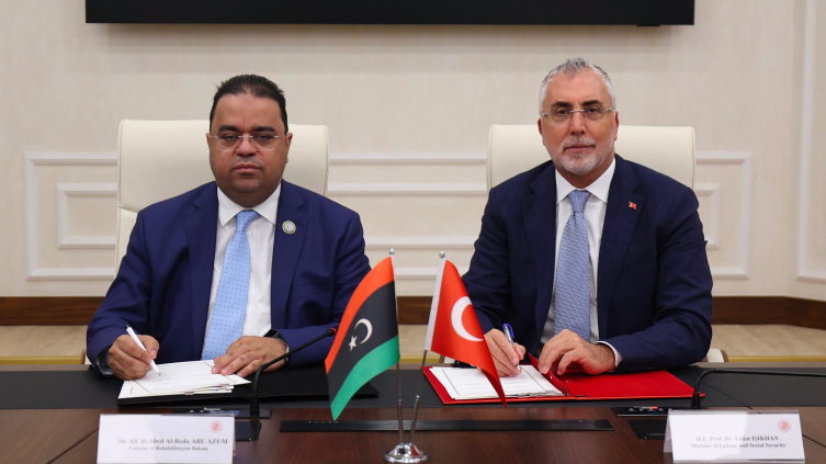 Türkiye ve Libya'dan çalışma ve istihdam alanlarında iş birliği
